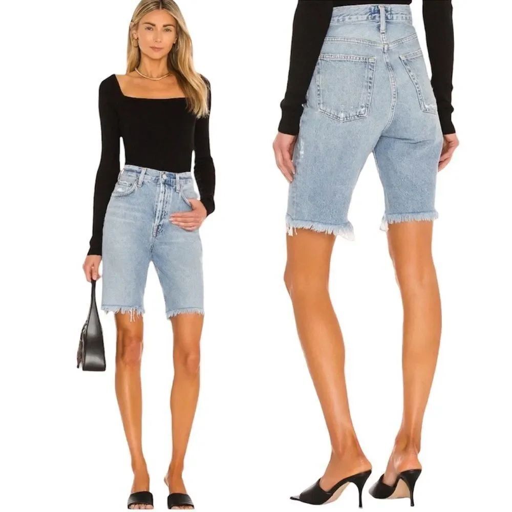 AGOLDE 90's Pinch Waist Short in Latitude